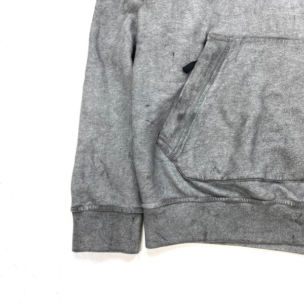 Stone Island Grey Dust Treatment Pullover Hoodie
