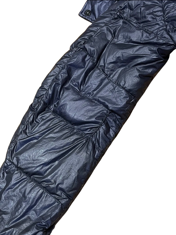 Stone Island 2012 Navy Garment Dyed Puffer Jacket - XL
