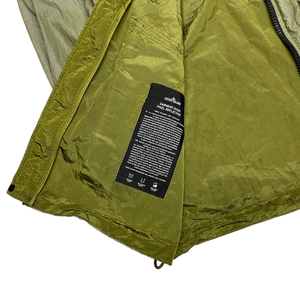 Stone Island 2016 Green Pixel Reflective Jacket