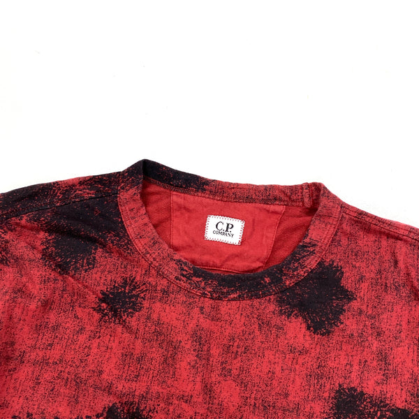 CP Company Red Camo Crewneck Sweatshirt