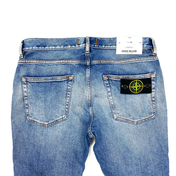 Stone Island Slim Fit Light Denim Jeans