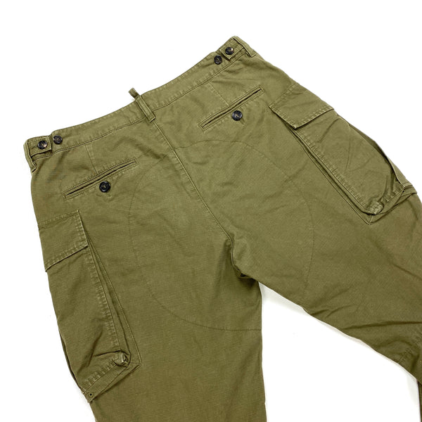 Dsquared Olive Cargo Trousers