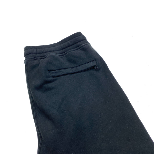 Stone Island Black Cotton Jogging Bottoms