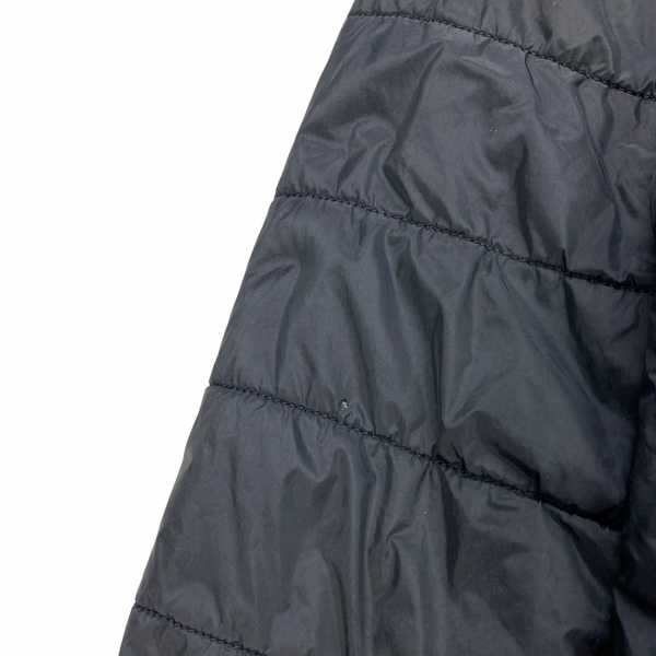 Stone Island Black Micro Yarn Cotton Lined Overshirt Jacket