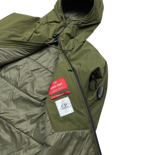 CP Company Khaki Green Pro Tek Primaloft Jacket - XL