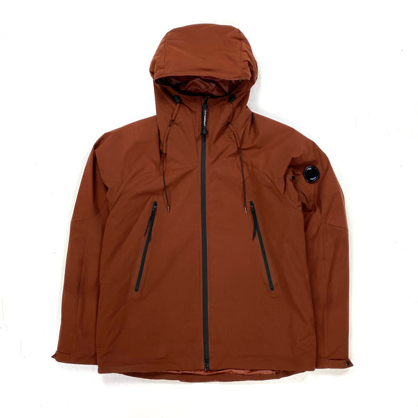 CP Company Pro Tek Burnt Orange Hooded Jacket