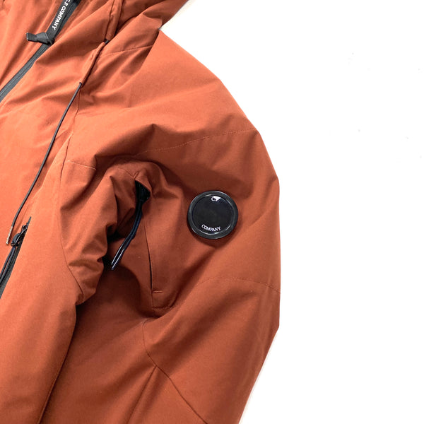 CP Company Pro Tek Burnt Orange Hooded Jacket