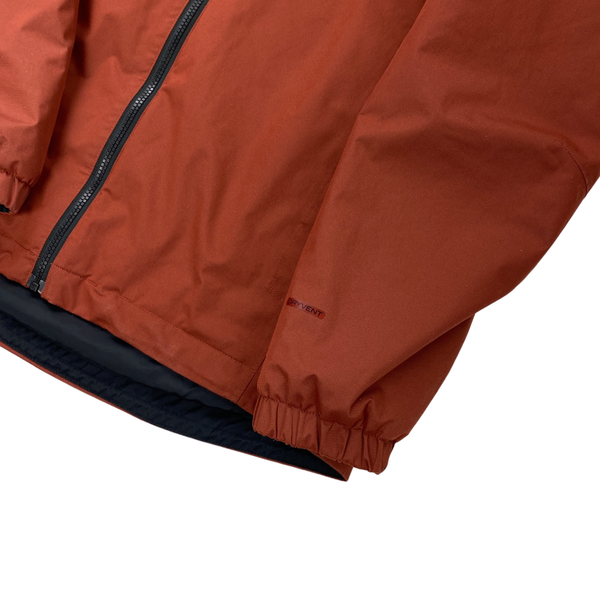 North Face Burnt Orange Quest Padded Jacket