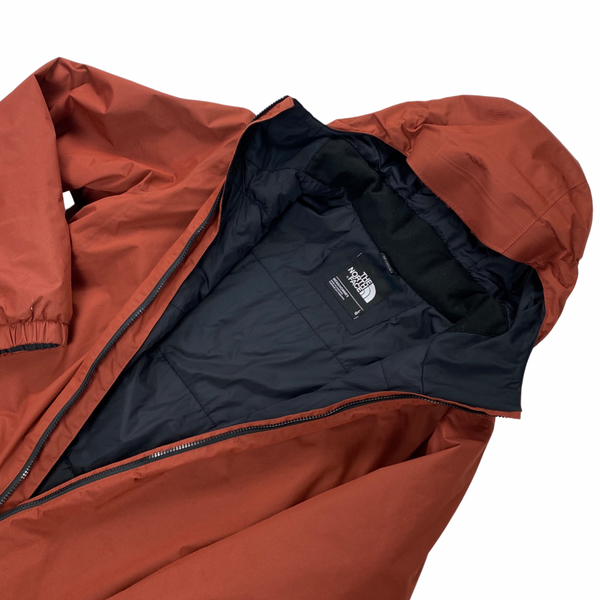 North Face Burnt Orange Quest Padded Jacket