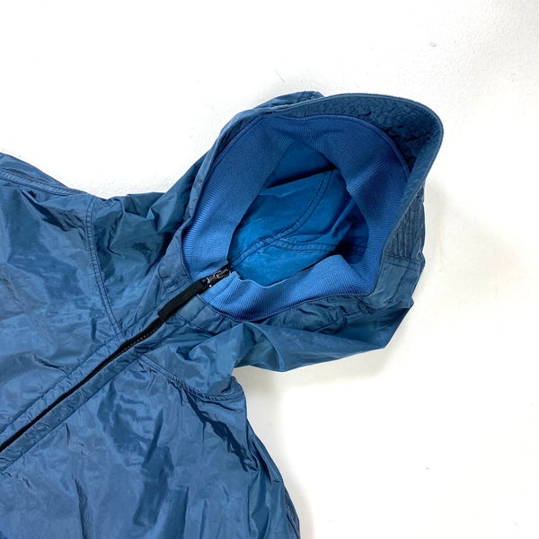 Stone Island Blue 2007 Nylon Metal Hooded Jacket