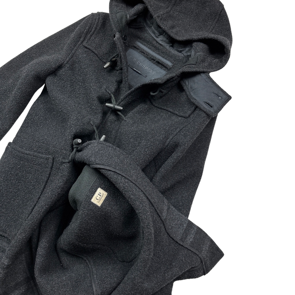CP Company 2002 Two Tone Grey Duffle Coat - Large