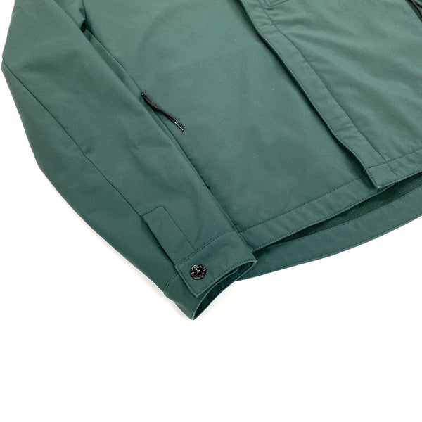 Stone Island Bottle Green Fleece Lined Soft Shell Jacket