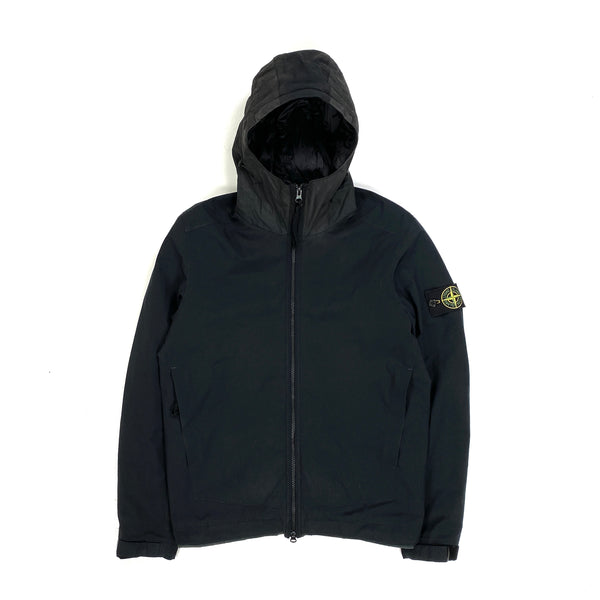 Stone Island Primaloft Lined Soft Shell Hooded Jacket