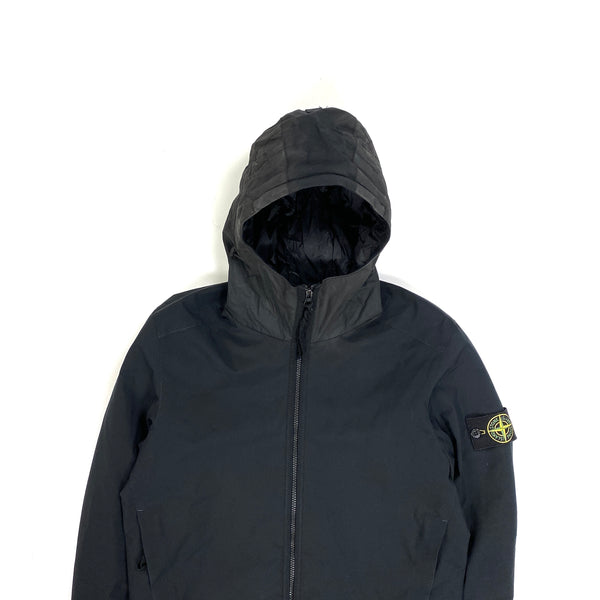 Stone Island Primaloft Lined Soft Shell Hooded Jacket