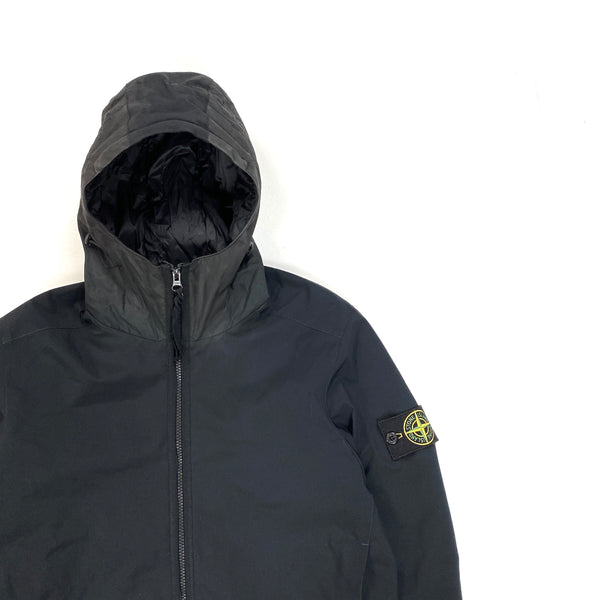 Stone Island Primaloft Lined Soft Shell Hooded Jacket