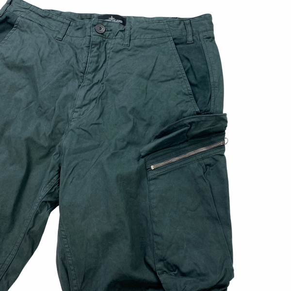 Stone Island 2015 Shadow Project   Forest Green Cargo Trousers
