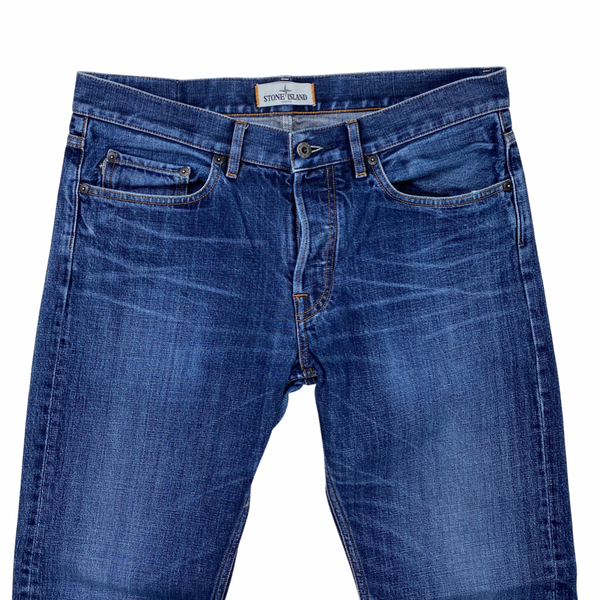 Stone Island 2013 Blue Denim Regular Fit Jeans