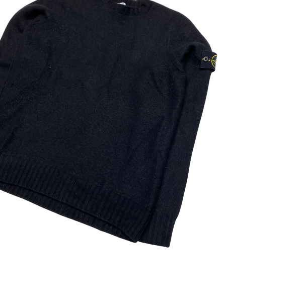 Stone Island 2021 Black Wool Jumper