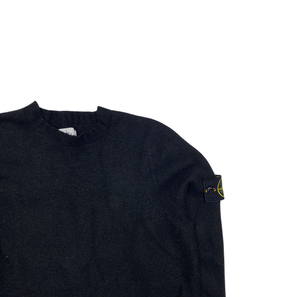 Stone Island 2021 Black Wool Jumper