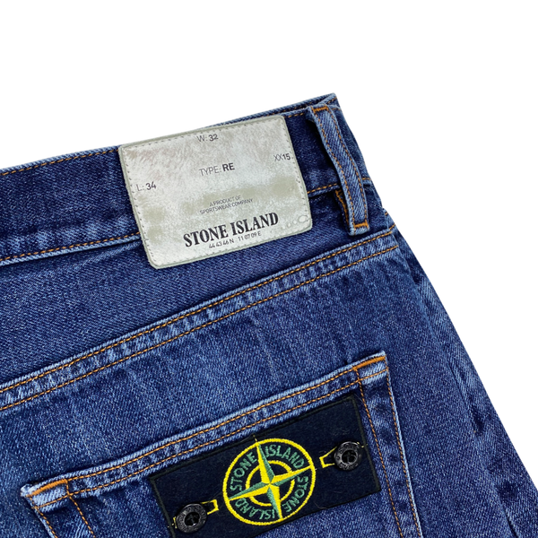 Stone Island 2013 Blue Denim Regular Fit Jeans