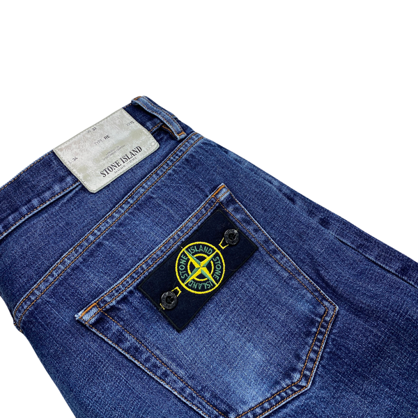 Stone Island 2013 Blue Denim Regular Fit Jeans