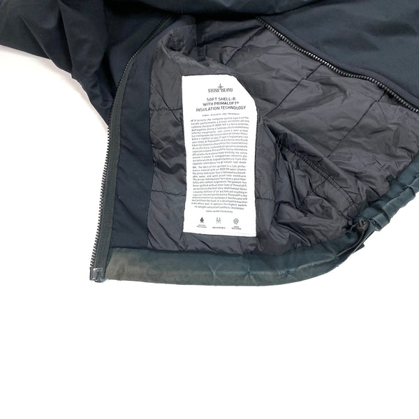 Stone Island Primaloft Lined Soft Shell Hooded Jacket