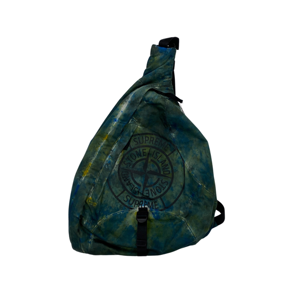 Stone Island Supreme Petrol Paintball Camo Bag