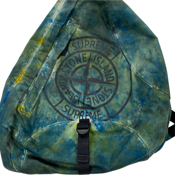 Stone Island Supreme Petrol Paintball Camo Bag