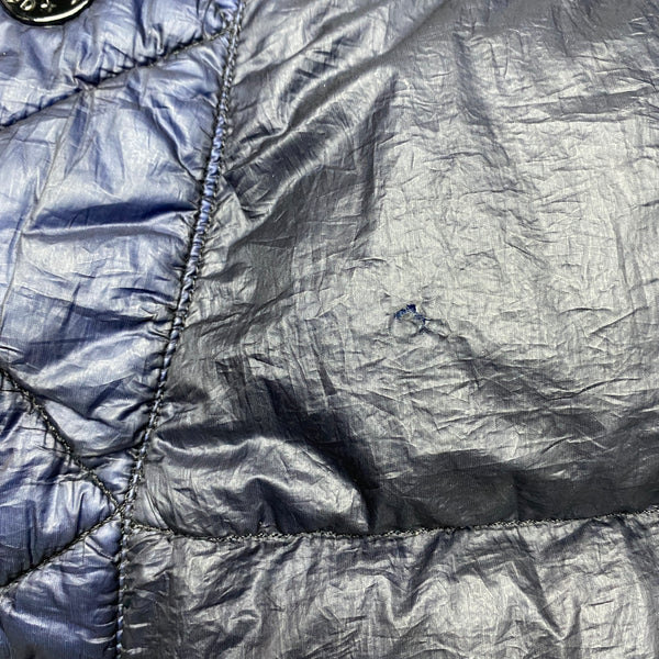 Stone Island Navy Garment Dyed Puffer