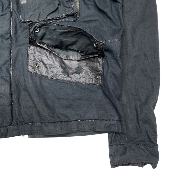 Stone Island 2008 Spalmatura Hooded Multi Pocket Jacket