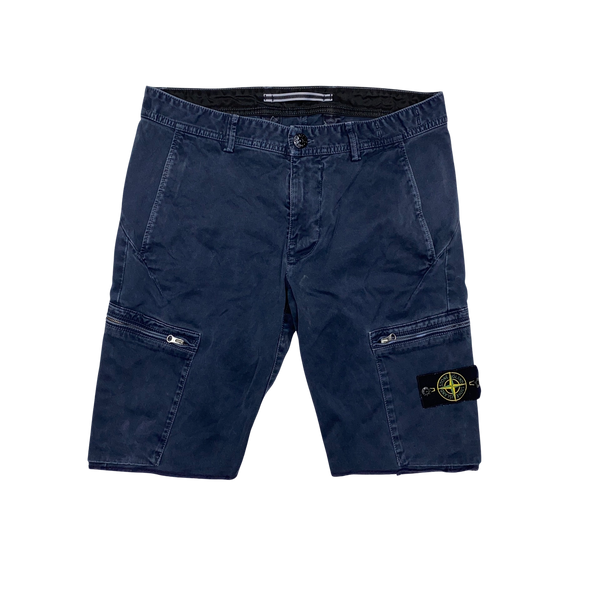 Stone Island 2016 Navy Cargo Shorts