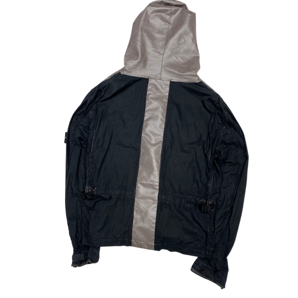 Stone Island 2008 Spalmatura Hooded Multi Pocket Jacket