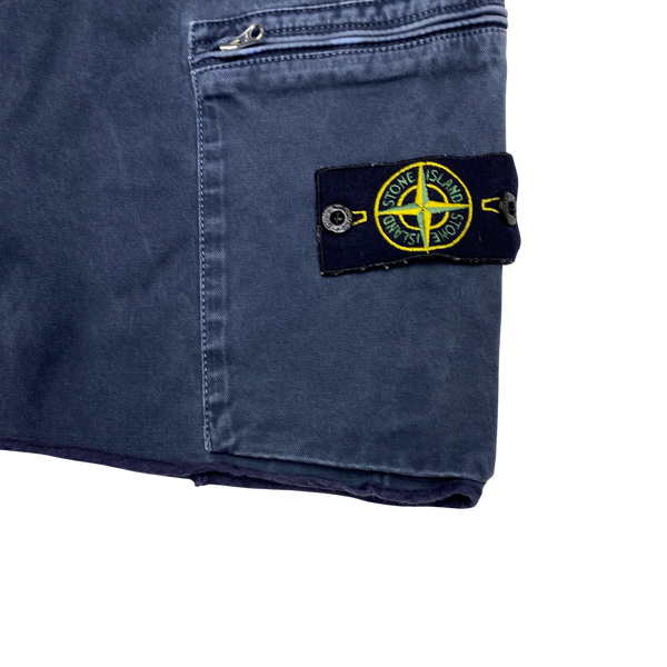Stone Island 2016 Navy Cargo Shorts