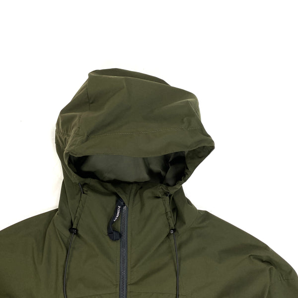 CP Company Khaki Green Hooded Pro Tek Jacket
