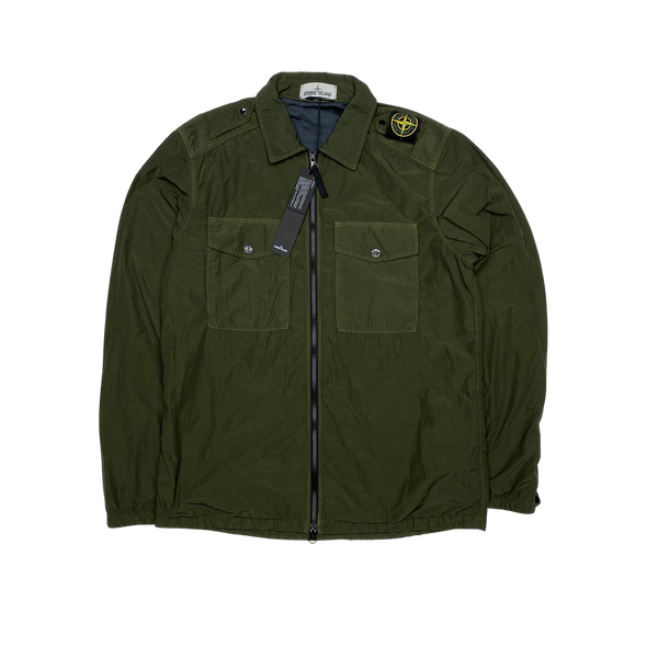 Stone Island 2020 Naslan Green Overshirt
