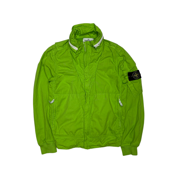 Stone Island 2016 Green CO/NY Nylon Metal Jacket