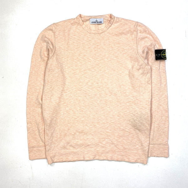Stone island deals peach jumper