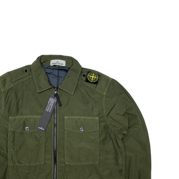 Stone Island 2020 Naslan Green Overshirt