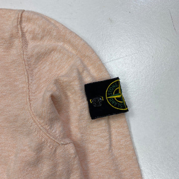 Stone Island Peach Marl Crewneck Jumper