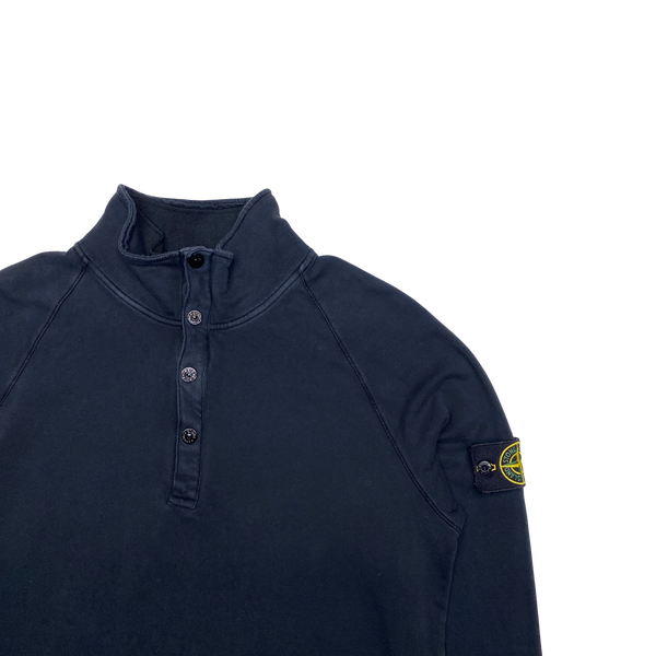 Stone Island 2009 Dark Navy Stretch Cotton Pullover