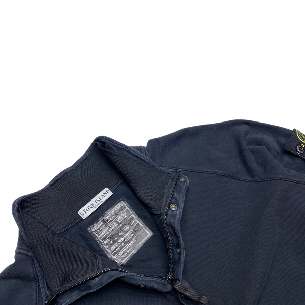 Stone Island 2009 Dark Navy Stretch Cotton Pullover