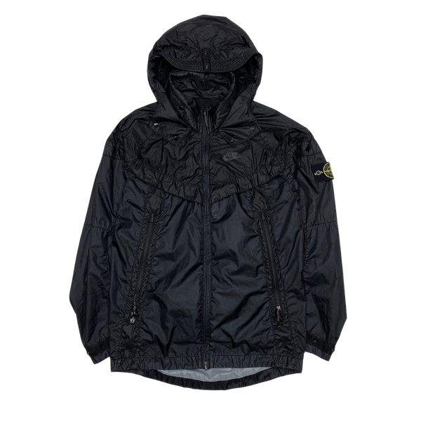 Stone Island x Nike Black Hyperlight Membrana Windrunner Jacket – Mat's ...