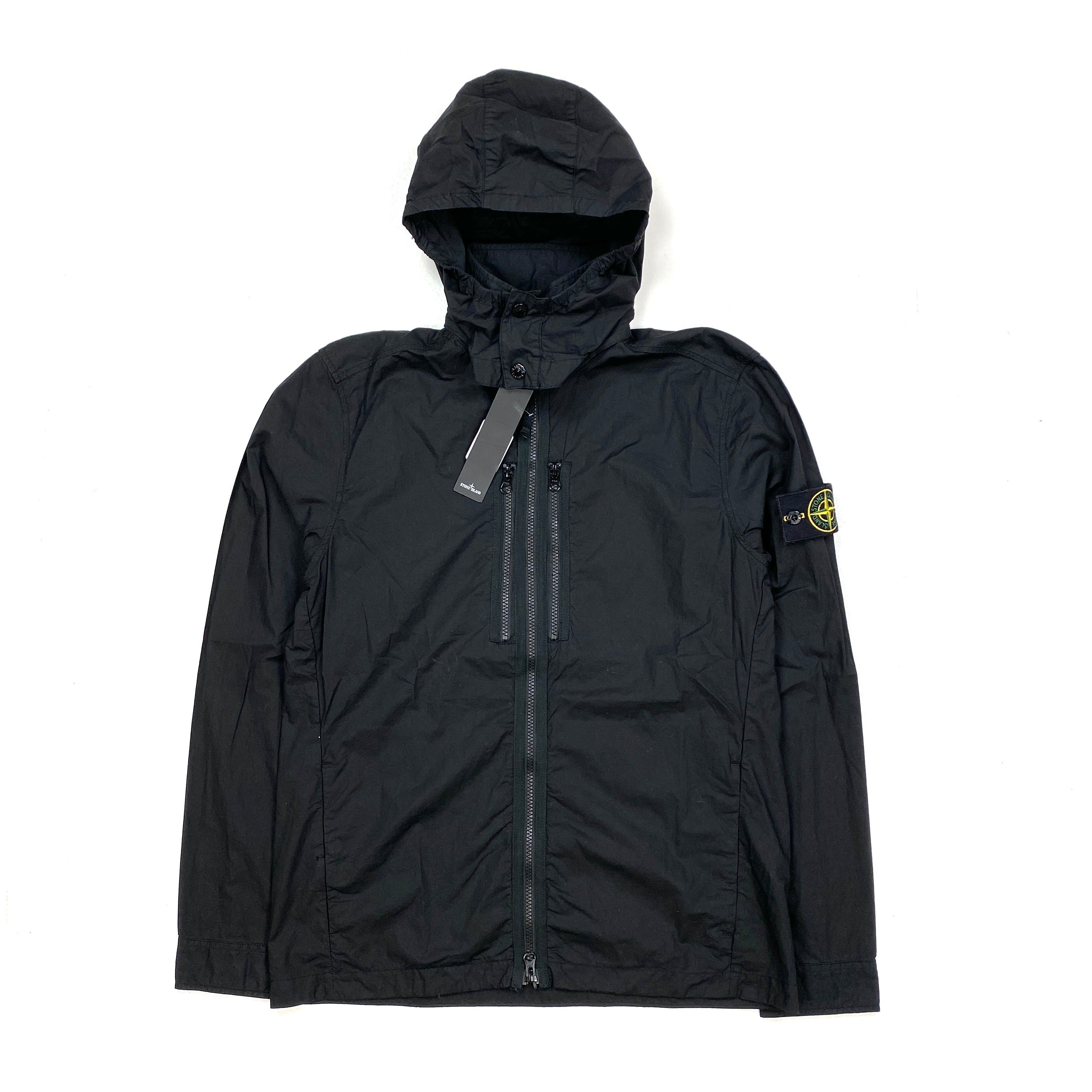 Stone Island Tela Parachute Cotton Hooded Jacket