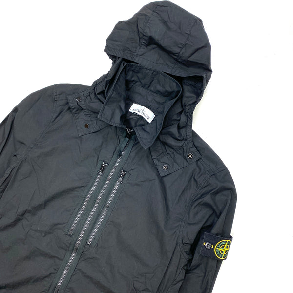 Stone Island Tela Parachute Cotton Hooded Jacket – Mat's Island