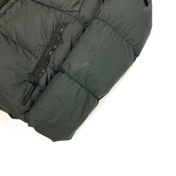 Stone Island Dark Green 2017 Crinkle Reps Puffer