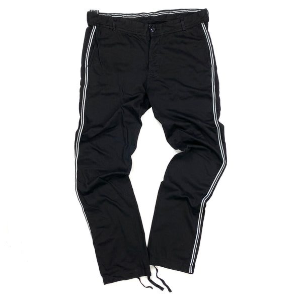 Stone Island 2009 Black Cotton Joggers