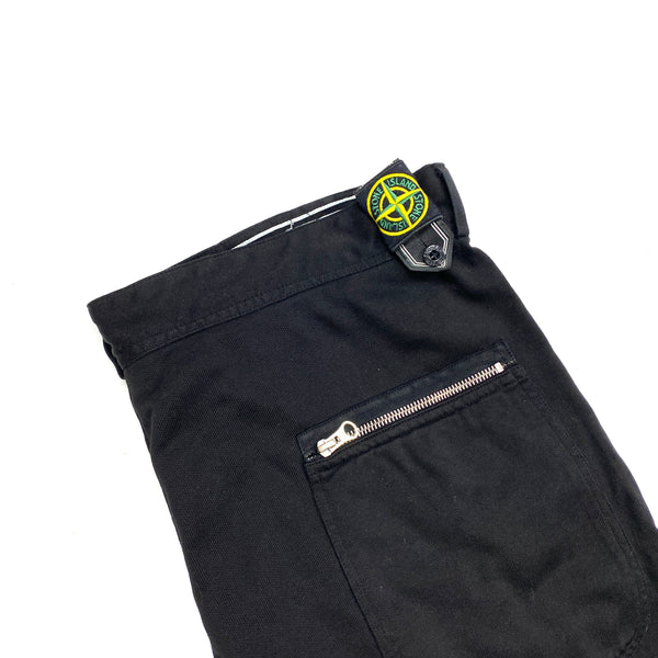 Stone Island 2009 Black Cotton Joggers