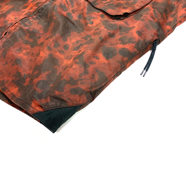 Stone Island 2014 Red Tortoise Shell Camo Hooded Jacket