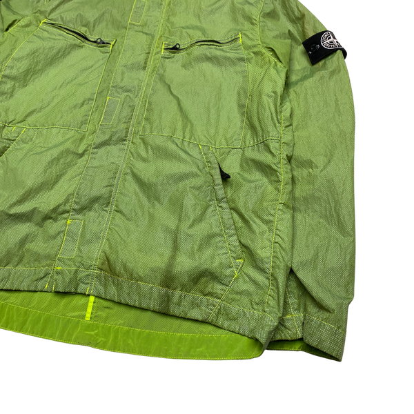 Stone Island 2016 Green Pixel Reflective Hooded Jacket Mat s Island