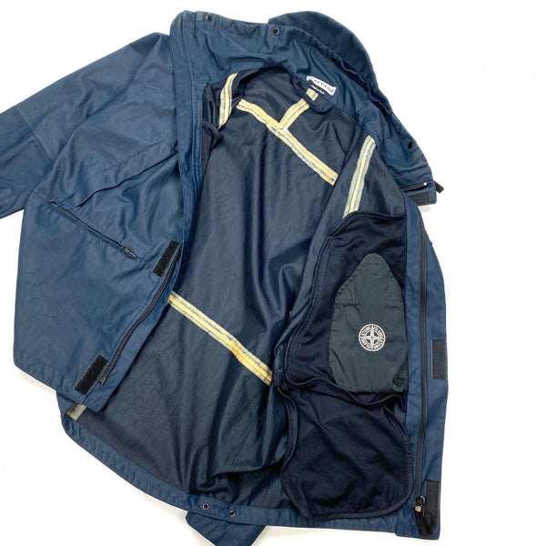 Stone Island Blue Vintage Nylam 1998 Jacket